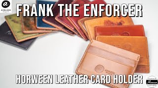 Frank the Enforcer  Minimalist Leather Card Holder [upl. by Alletsirhc]