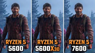 R5 5600 vs R5 5600X3D vs R5 7600 [upl. by Klotz]