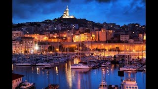 Marseille Top Tourist Places  Marseille Tourism  FRANCE [upl. by Eelyrag]