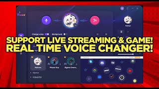 Cara Merubah Suara Saat Live Streaming dan Main Game  IMOBIE VOZARD AI VOICE CHANGER [upl. by Morse]