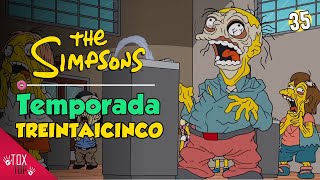 Los Simpson Temporada 35  Resumen Completo de Temporada [upl. by Aihsoj]