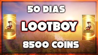 LootBoy 50 DIAMANTEN  8500 COINS [upl. by Arhaz]