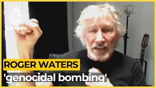 Roger Waters condemns Israel’s military offensive in Gaza [upl. by Ytok]