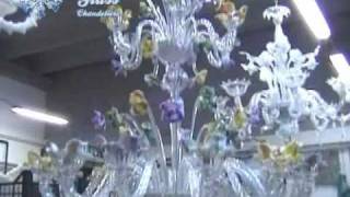 Murano chandelier assembly  PART 33 [upl. by Risser]