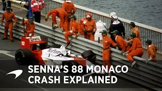 Ayrton Sennas 1988 Monaco GP Crash Conspiracies [upl. by Lubba]