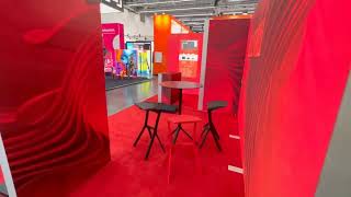 LED Messestand  LED Messewand  BIG LEDUP [upl. by Dadirac]