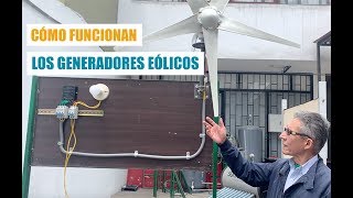 Cómo funcionan los generadores eólicos [upl. by Ardnosal]