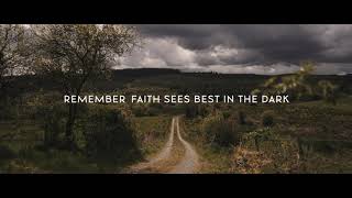 We Are Messengers  Faith Sees Best In The Dark Official Lyric Video [upl. by Eadmund537]