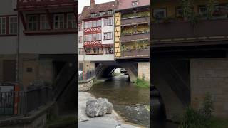 Krämerbrücke Bridge Erfurt Germany [upl. by Yro]