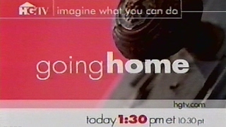 Going Home 2001 HGTV Promo [upl. by Alegnat]