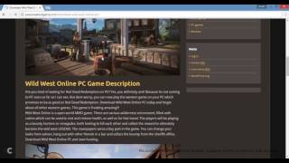 How to Download Wild West Online On PC [upl. by Lynda]