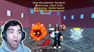 Mastering SPIRIT FRUIT  THIS HAPPEND Blox Fruits [upl. by Aniteb]