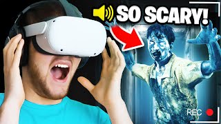 GHOST HUNTING in VR is SCARY Phasmophobia [upl. by Boardman352]