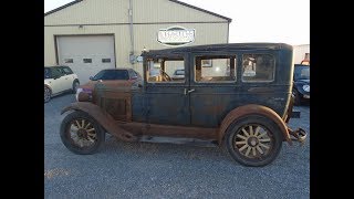 1928 Chevrolet AB National For Sale Driving  View From Inside Car lastchanceautorestore com [upl. by Aneehsyt]