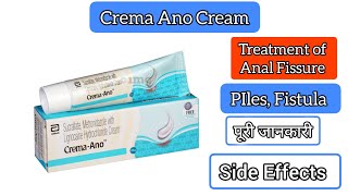 CremaAno Cream Uses in Hindi  Side Effects  Dose SucralfateMetronidazoleLignocaine PilesFissur [upl. by Anyg]