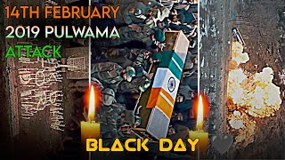 14 February black day 🖤 whatsapp status video  pulwama attack day  blackdaystatus shorts [upl. by Anoved]