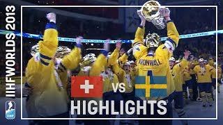 Switzerland  Sweden  Final  Highlights  IIHFWorlds 2013 [upl. by Marks]