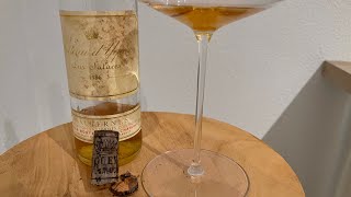 Réveillon du jour de l’An avec une demibouteille du Château d’Yquem 1986 31 décembre 2023 [upl. by Ardnik528]