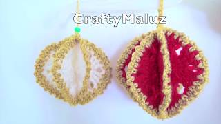 CROCHET TUTORIAL  ADORNOS NAVIDEÑOS 🎄ESFERA NAVIDEÑA A CROCHET MUY FÁCIL [upl. by Jobie420]