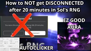 How to get the BEST Autoclicker for Sols RNG ROBLOX [upl. by Ziladnerb]