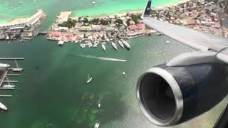 Blast Off Awesome US Airways Full Throttle HD 757 Takeoff From St Maarten [upl. by Kirit]