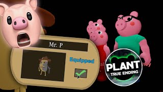 HOW TO GET PIGGY CHAPTER 12 TRUE ENDING  UNLOCK MR P SKIN  Roblox [upl. by Issiah]