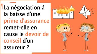 Gestion de patrimoine – Négociation d’une prime d’assurance et devoir de conseil [upl. by Dianemarie]