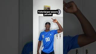 Tutorial per essere più alti 😎 youtubecreatorcommunity [upl. by Hew]