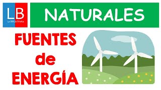 FUENTES de ENERGÍA RENOVABLES y NO RENOVABLES para niños ✔👩‍🏫 PRIMARIA [upl. by Wartow799]