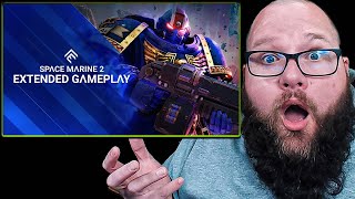 Honest Reaction to Space Marine 2 Extended Gameplay [upl. by Eisinger]