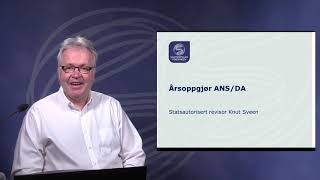 Årsoppgjør ANSDA [upl. by Afrika]