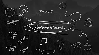 Scribble Elements Final Cut Pro template [upl. by Whipple]