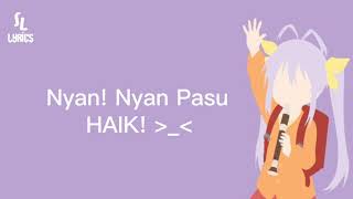 Nyanpasu lyrics  Non non biyori  Tiktok [upl. by Comras]