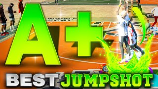 This NEW A JUMPSHOT MAKES IT IMPOSSIBLE TO MISS IN 2k24 FASTEST JUMPSHOT IN 2K24 [upl. by Ayle]