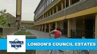 Londons Council Estates during the 1980s90s  Social housing  Poverty  Vandalism [upl. by Cryan]