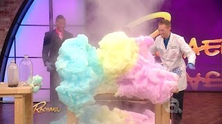 Exploding Foam Science on Rachael Ray with Jeff Vinokur amp Nick Cannon [upl. by Konrad110]