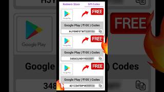 Free Redeem Code  Free Redeem Code App  Free Google Play Redeem Code App shorts [upl. by Assetniuq412]