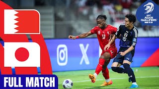 Full Match  AFC Asian Qualifiers™️ Road To 26  Group C  Bahrain vs Japan [upl. by Thorn755]