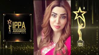 Fiza Alis Message  International Pakistan Prestige Awards  IPPA 2017  London [upl. by Tisdale]