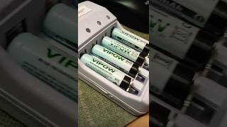 Rechargeable AAA batteries youtubeshorts shortvideo shorts [upl. by Nabois]