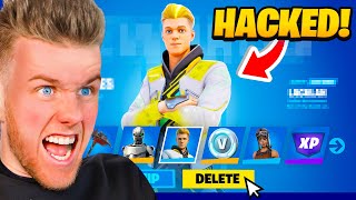 I Hacked LACHLANS Fortnite Account [upl. by Kosel]