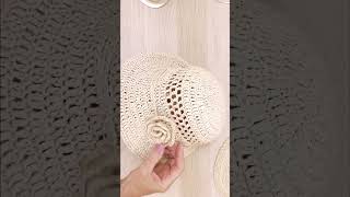 Decorate your hats and bag crochet crochethat [upl. by Cash435]