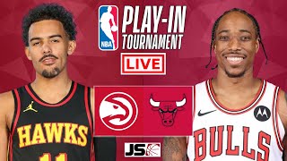 Atlanta Hawks vs Chicago Bulls  NBA Live Scoreboard [upl. by Weiser]