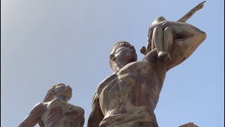 Le monument de la renaissance africaine à Dakar [upl. by Gabriello844]