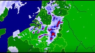 SUPERCELL Kiewit Drama Pukkelpop 18 Augustus 2011 buienradar time lapse [upl. by Auhs493]