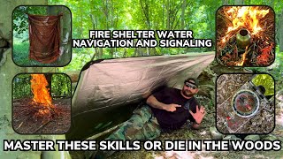 5 Simple Critical Skills You Need to Stay Alive in the Woods [upl. by Warenne133]