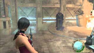 Ada vs Saddler Resident evil 4 [upl. by Cacia]