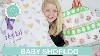 SHOPLOG voor de Baby  Unboxing Babydump Zwanger box  Kelly caresse [upl. by Adnovoj665]