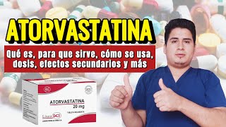 💊 ¡Descubre Atorvastatina Qué es y para qué sirve Atorvastatina Dosis y Cómo se Toma [upl. by Etirugram]