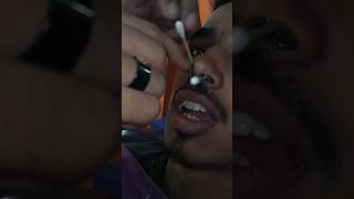 nose hair removal waxing video [upl. by Gujral764]